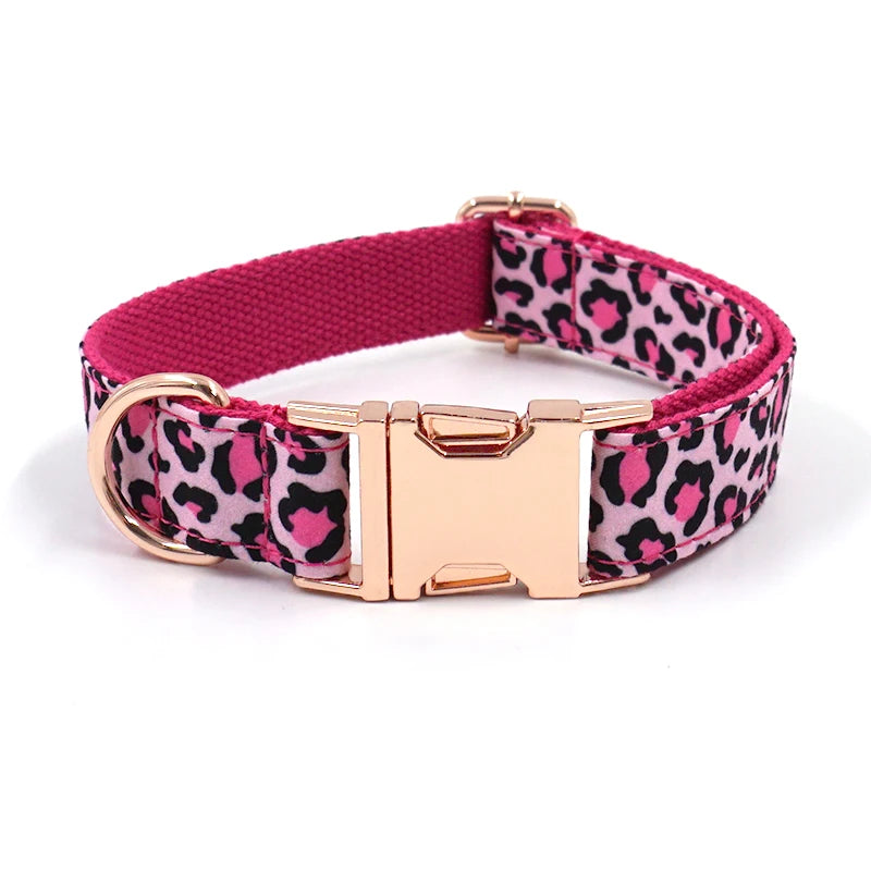 PETTORINA PINK LEOPARD + ACCESSORI