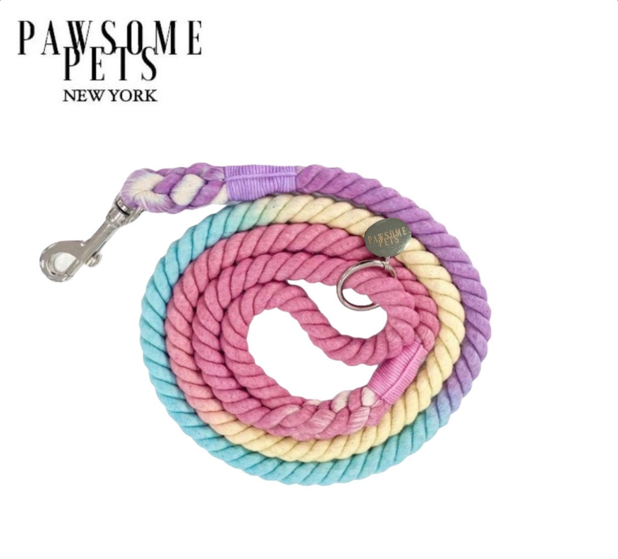 GUINZAGLIO IN CORDA RAINBOW