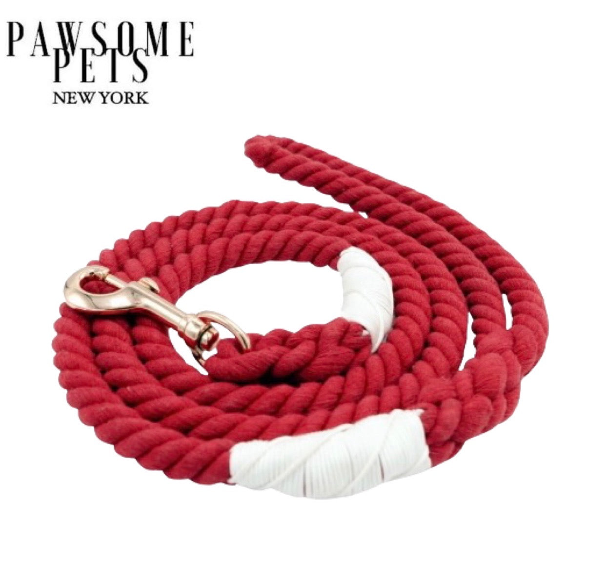 GUINZAGLIO IN CORDA RED PASSION
