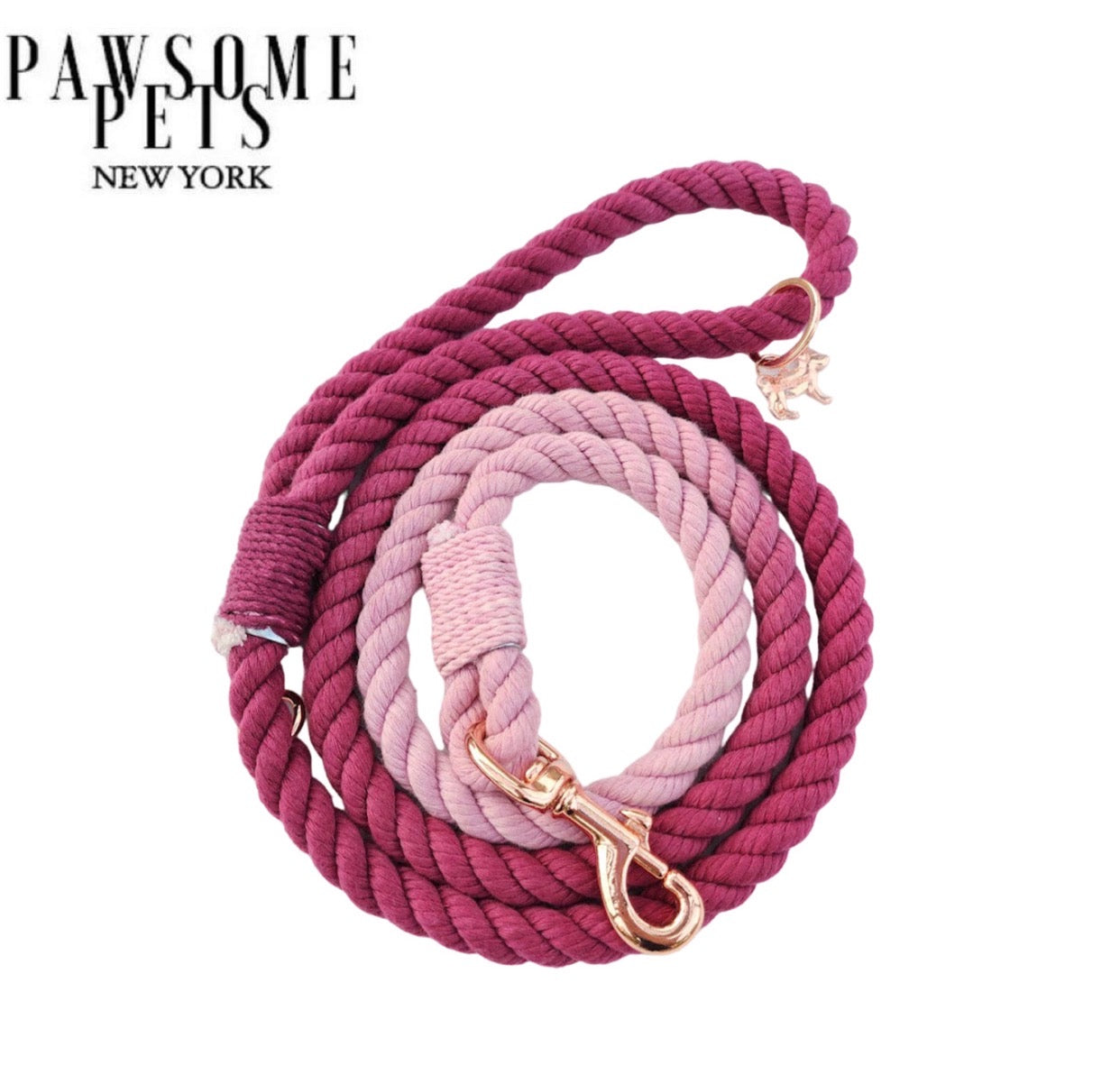 GUINZAGLIO IN CORDA BICOLORE CHLOE