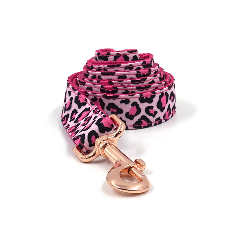 PETTORINA PINK LEOPARD + ACCESSORI